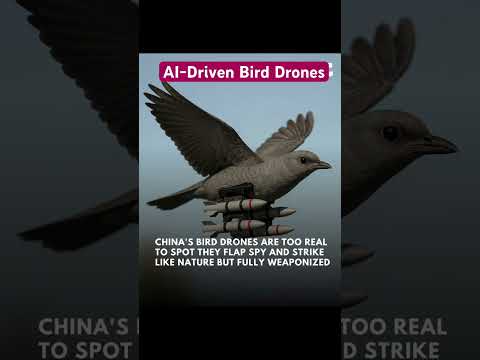 AI-Driven Bird Drones #artificialintelligence #aiexplained #artificialintelligence #neuralnetworks