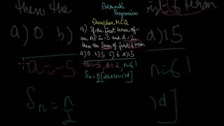 CBSE 10 | ARITHMETIC PROGRESSIONS | NCERT EXEMPLAR MCQ QUESTIONS # 15 | BEST TIPS