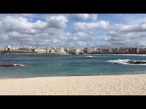 A Coruña beach