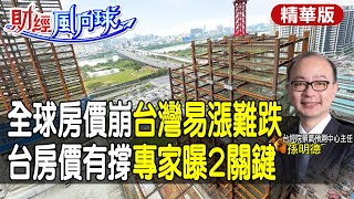 【#財經風向球】全球房價都在降 唯獨台灣還再漲!專家曝2關鍵台灣房市易漲難跌 feat.孫明德@中天電視CtiTv  @中天財經頻道CtiFinance