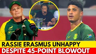 🚨RASSIE QUESTIONS BOKS' PERFORMANCE AFTER CRUSHING GEORGIA | SPRINGBOKS NEWS