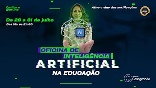 Oficina de Inteligência Artificial na Educação - parte 1
