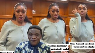 Cheryl Zondi witness on Omotoso crying in court after he was found not guilty for gRape