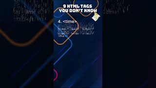 Unknowning important HTML tags for Web developer #shorts #trending #webdevelopment #htmltags
