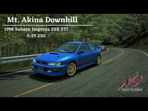 Assetto Corsa | Mt. Akina Downhill in a Subaru 22B STI