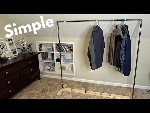 DIY Clothes Rack