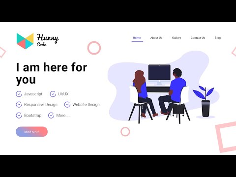 How to Design Creative Website Header in Photoshop  || UI design in Photoshop