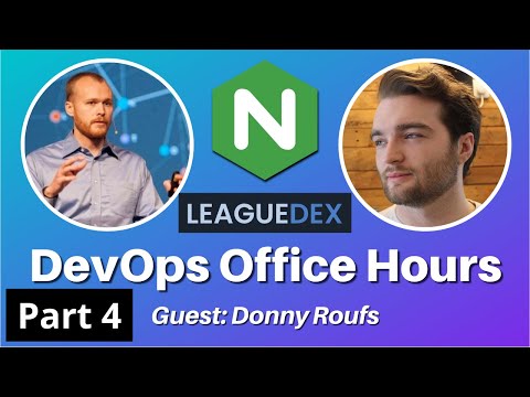 Configuring nginx for PERN App docker compose! [DevOps Office Hours Ep. 06 -- Featuring Donny Roufs]