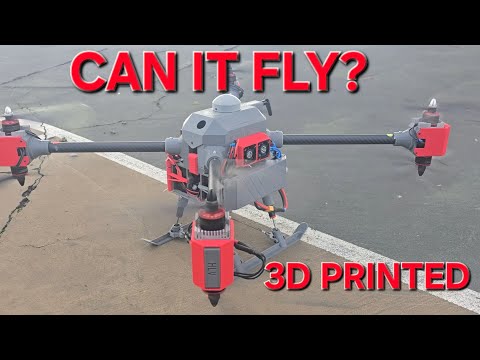 "Can This 3D-Printed 8-Rotor RC Drone Actually Fly? (Insane Build!)" PART 1 OF 3