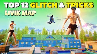 TOP 10 BGMI 3.8 UPDATE GLITCH AND TRICKS - LIVIK MAP | STEAMPUNK FRONTIER TIPS AND TRICKS | BGMI 3.8