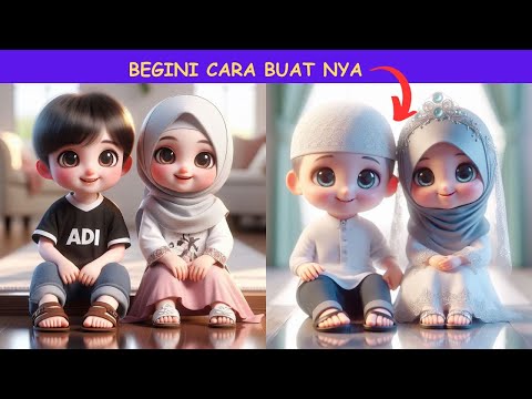 CARA BUAT GAMBAR KARTUN YG LAGI VIRAL COUPLE SEPASANG CEWEK COWOK - KARTUN DISNEY KARTUN REALISTIK