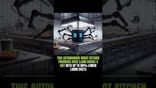 Robot makes 3,000 dishes #robot #robotscooks #aicooks #explore #tech