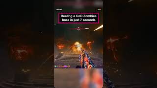 ZOMBIE BOSS HACK 🤯⁉️🧟‍♂️💥🚀 #b06 #zombies #cod #shorts #eastereggs #hack @Dexerto#like