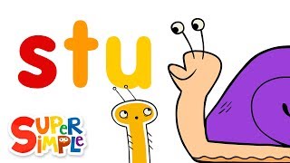 The Letters S-T-U | Pratfall ABCs | ​​🌈 Super Simple ABCs