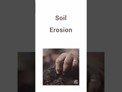 Soil erosion | Just in 1 minute.....Easy explanation #animatedvideo #easyexplanation #science