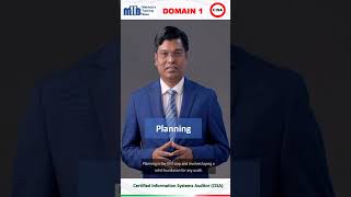 Domain 1 : Planning  #cisaexam #education #cisacertification #CisaDomain1 #cybersecurity #CISA