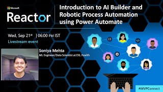 Introduction to AI Builder and Robotic Process Automation using Power Automate