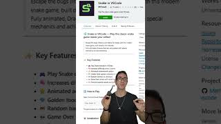 🐍 Snake in VSCode: Jogue o Clássico Jogo da Cobrinha Dentro do Editor!