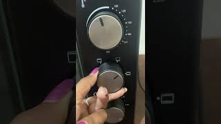 Different settings of OTG oven #otg #oven #recipe #cake