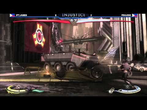 IPT.JamesSenpai (Aquaman) vs Audio (Wonder Woman) Injustice Round Robin at Imperium (08/16/2014)