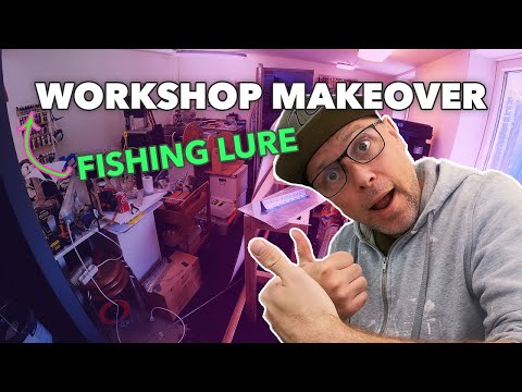 From Chaos to Custom – My New Lure Making Workshop Setup!