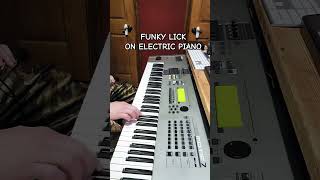 💥🎹💥 FUNKY ELECTRIC PIANO LICK. #shortsfeed #musician #funkmusic