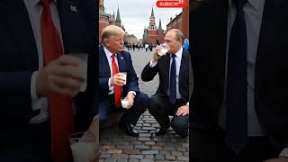 Trump and Putin drinking milk | ai generated video | ai funny videos | ai world leaders   #trump #ai
