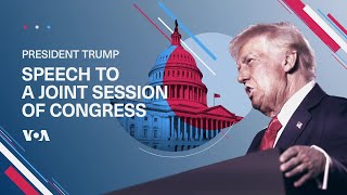 LIVE: President Donald Trump addresses a joint session of Congress | VOA News