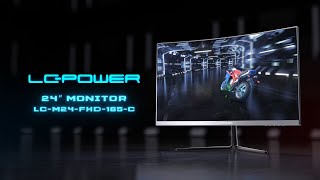 LC-Power - LC-M24-FHD-165-C - 23,6" Monitor - 165 Hz - 16:9