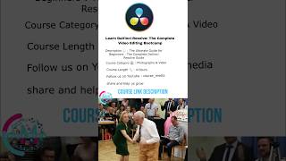 DaVinci Resolve Free Certificate Courses #udemyfreecourse #udemycoupons #udemyfreecertificate