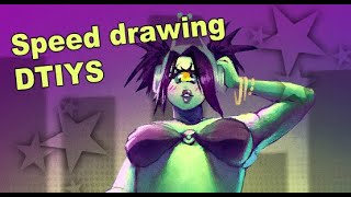 Speed drawing of a DTIYS ^^