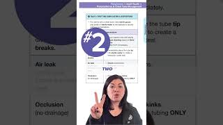 How to answer about chest tube complications on the NCLEX🧐 #NCLEX #nursingstudent #nursingschool