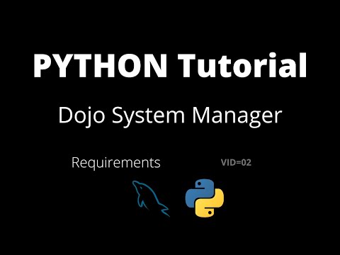 Python Project: Installing Requirements -- (what do we need to start a python Project?)