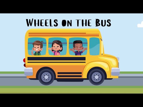 Wheels on the Bus Nursery Rhyme for Kids | Popular Nursery Rhymes