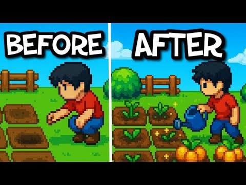 I Completely Reworked Farming in My RPG Game - SwordBorn Devlog