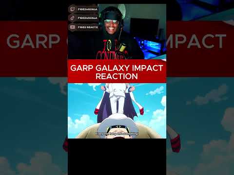 GARP BUILT IN COUP DE BURST reaction.  #onepiece #luffyanime