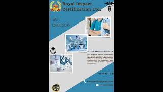 ISO13485:2016 quality management system for medical device #iso13485 #royalimpactcertificationltd