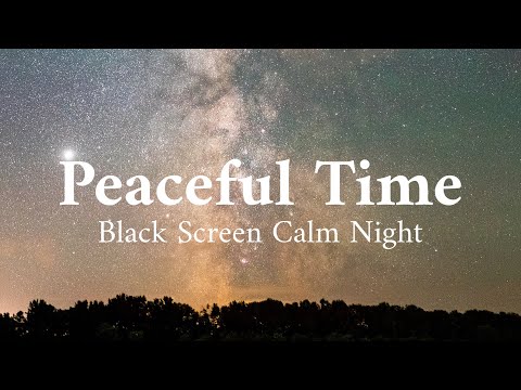 Relaxing Beautiful Piano Music for Sleeping【Black Screen 10 hours】Dark Screen Video