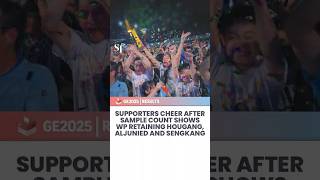 Sample counts show WP retaining Aljunied and Hougang, supporters erupt in cheer | GE2025