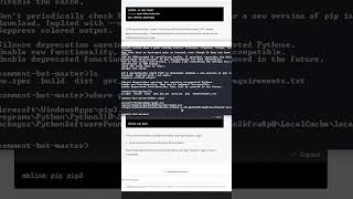 pip3 to pip Windows