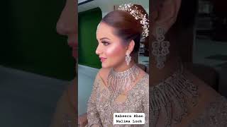 Rebecca Khan Walima look 🩷🩷🩷#rebecca #walima