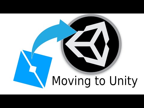 I'm moving from Roblox to Unity (Officially)