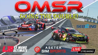 2 Different Championships, 2 Different Tracks, 2 Different Cars, Back To Back! | LMU | OMSR |