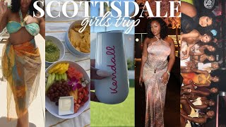 TRAVEL VLOG | Scottsdale, Arizona | spa day, love island theme, brunch, dinner, shopping + more