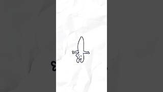 A sticky Slugcat falls #rainworld #slugcat  #animation