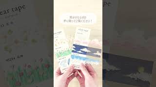 【4月新作テープ】キャンバスシリーズ クリアテープ | マインドウェイブ