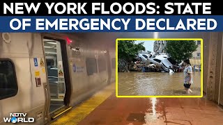 New York Floods | Highways, Grand Central Station Flooded As New York Batter With Heavy Rain