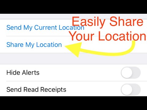 Share Your Location on the iPhone
