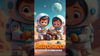 Tiny Astronauts Building A Lunar Rover