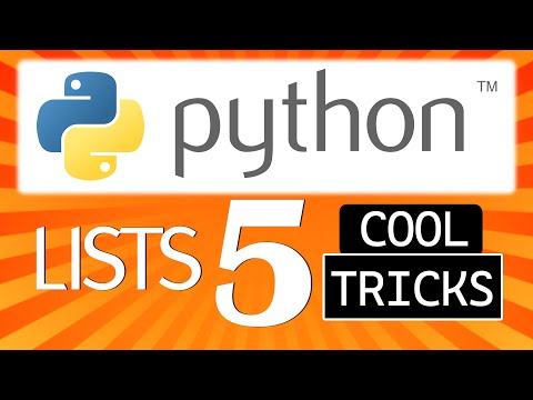 Python Lists | 5 Cool Tricks of Lists in Python - You must know!